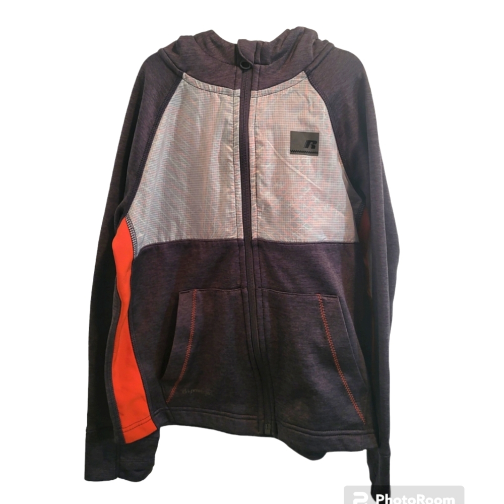 Russell Dri-Power 360 Zipper Hoodie Reflective Jacket